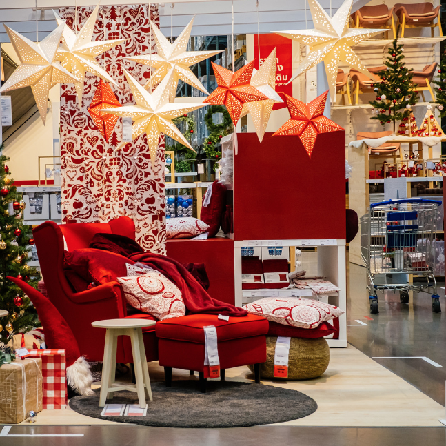 Compra premiada de Natal 